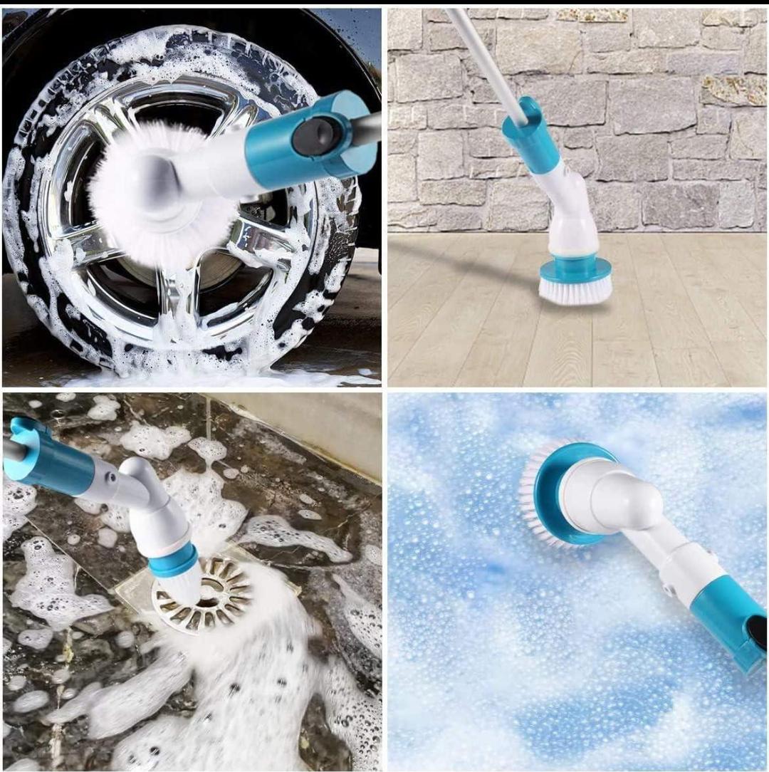 Rechargeable Electric Spin Scrubber powerful Cleaning brush